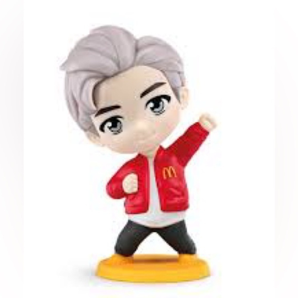 ❤️ NIP TinyTAN BTS K POP Figurine RM McDonalds Happy Meal Toy